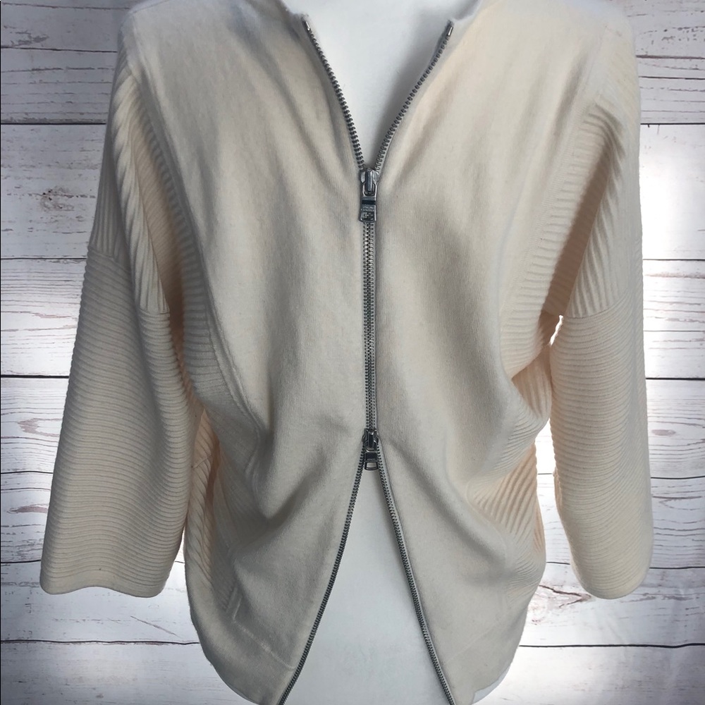 Armani Exchange sweater with back zipper